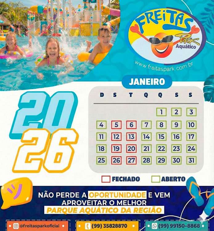 Vem para o Freitas Park!