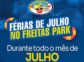 Férias é no Freitas Park